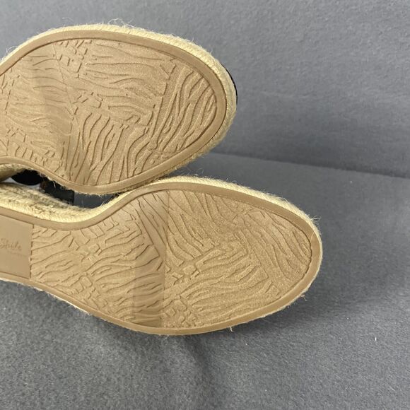 LifeStride Katrina 2 Cushioned Canvas Wedge Sandals in Black Size 10 NIB - Picture 11 of 13